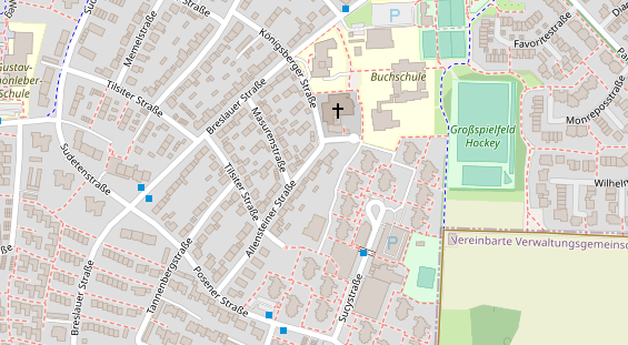 Heilpraktiker auf Satellitenbild