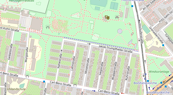 Heilpraktiker auf Karte