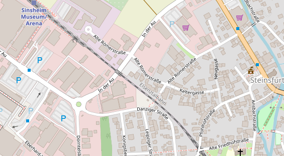 Heilpraktiker auf Satellitenbild