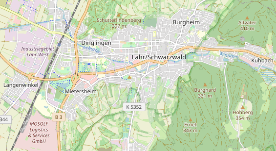 Heilpraktiker auf Karte