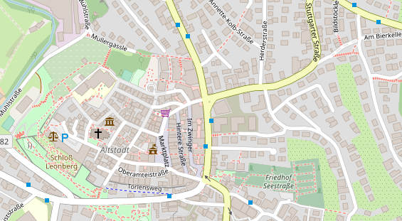 Heilpraktiker auf Satellitenbild