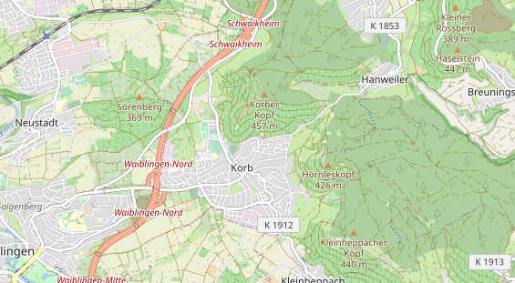 Heilpraktiker auf Karte