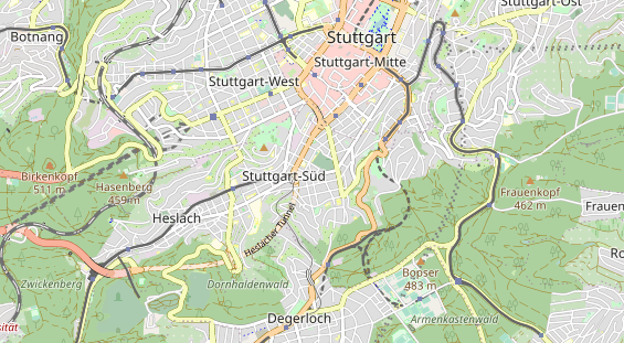 Heilpraktiker auf Karte