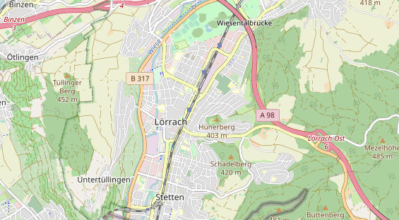 Heilpraktiker auf Karte