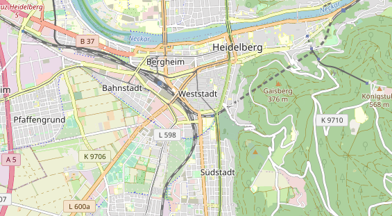 Heilpraktiker auf Karte