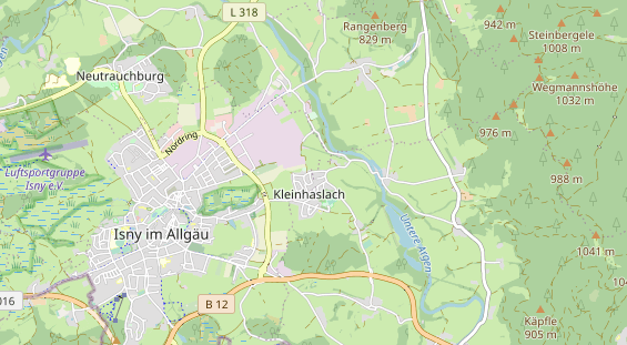 Heilpraktiker auf Karte