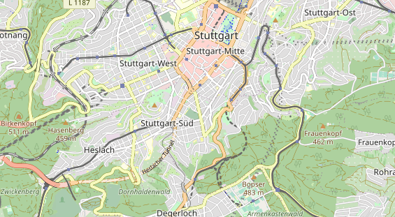 Heilpraktiker auf Karte