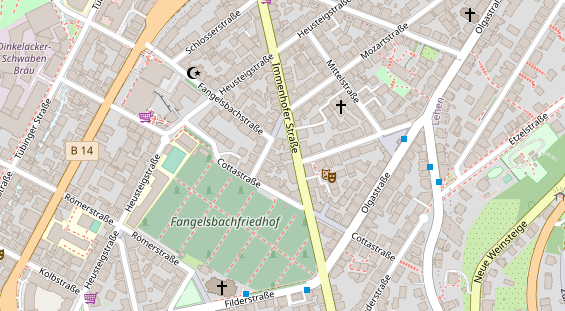 Heilpraktiker auf Satellitenbild