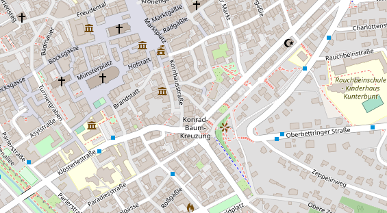 Heilpraktiker auf Karte