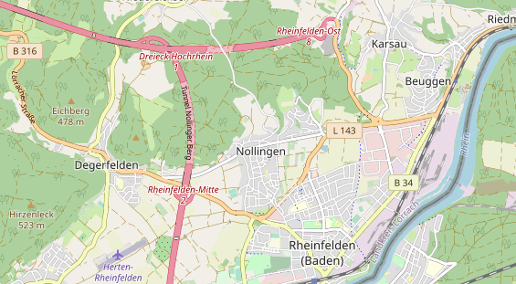 Heilpraktiker auf Karte