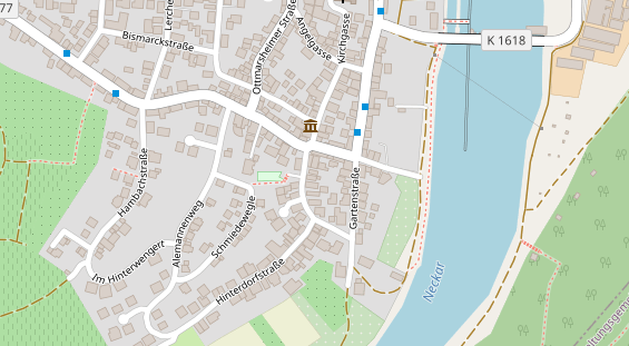 Heilpraktiker auf Satellitenbild