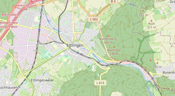 Heilpraktiker auf Karte