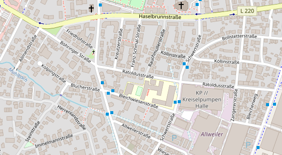 Heilpraktiker auf Satellitenbild