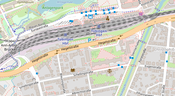 Heilpraktiker auf Satellitenbild