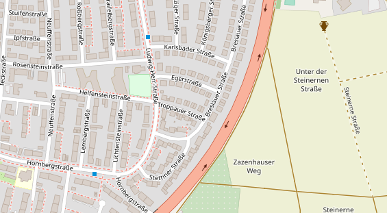 Heilpraktiker auf Satellitenbild