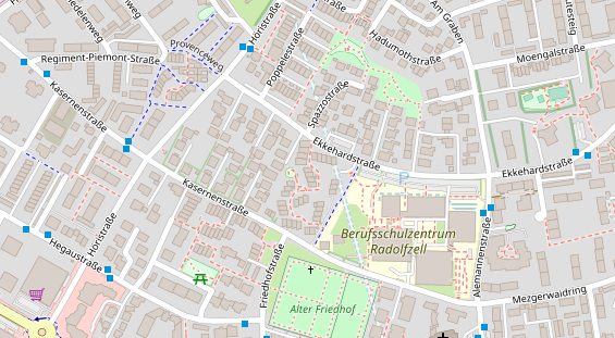 Heilpraktiker auf Satellitenbild