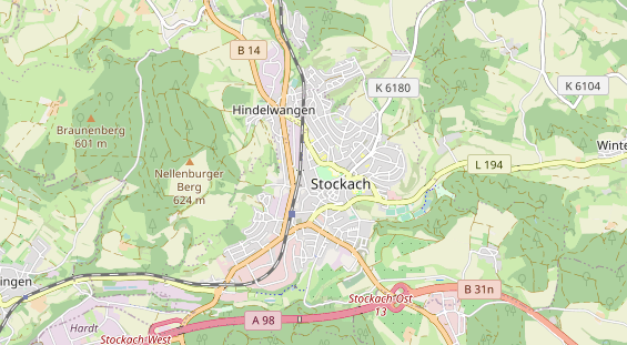 Heilpraktiker auf Karte