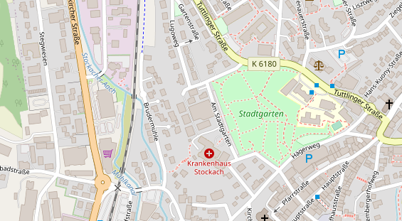 Heilpraktiker auf Satellitenbild