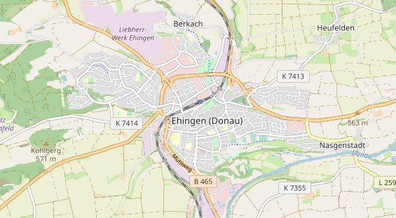 Heilpraktiker auf Karte