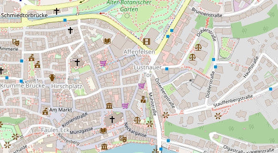 Heilpraktiker auf Satellitenbild