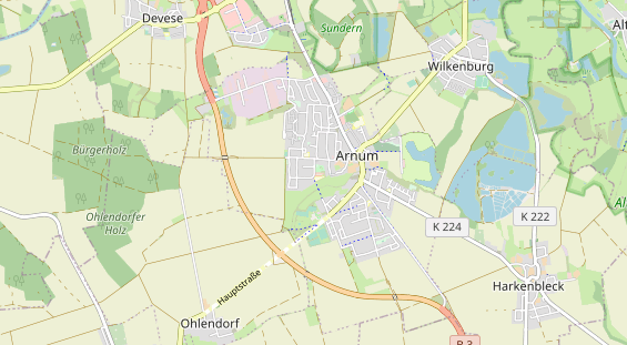 Heilpraktiker auf Karte