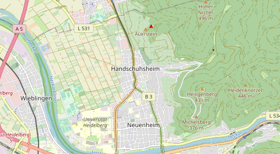 Heilpraktiker auf Karte