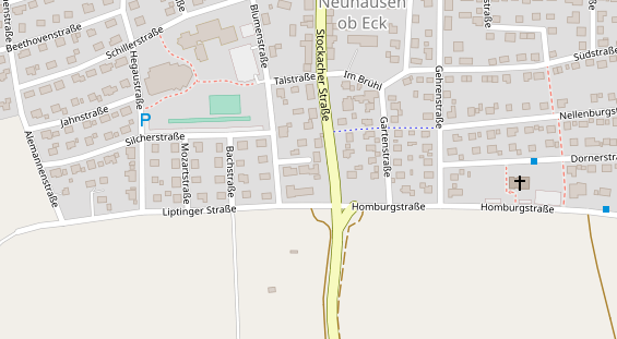 Heilpraktiker auf Satellitenbild