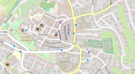 Heilpraktiker auf Satellitenbild