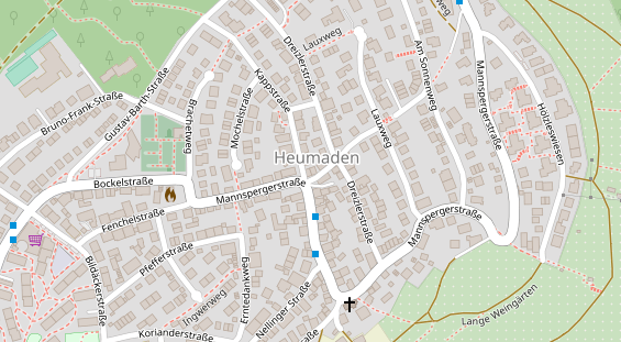 Heilpraktiker auf Satellitenbild