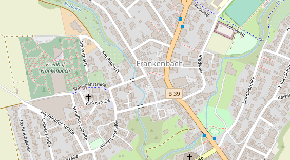 Heilpraktiker auf Satellitenbild