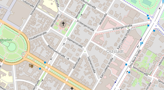 Heilpraktiker auf Karte