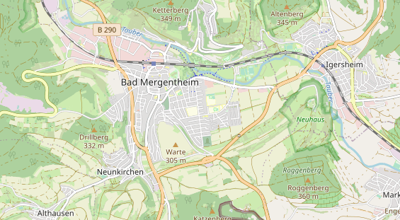 Heilpraktiker auf Karte