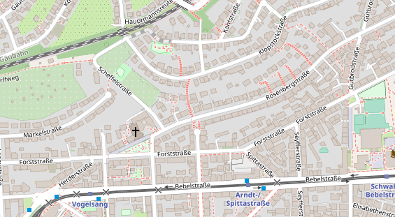 Heilpraktiker auf Satellitenbild