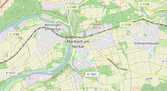 Heilpraktiker auf Karte