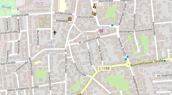 Heilpraktiker auf Satellitenbild