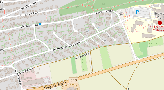 Heilpraktiker auf Satellitenbild