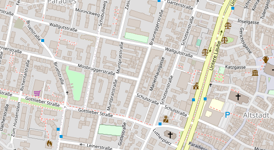 Heilpraktiker auf Satellitenbild