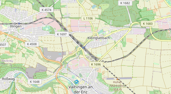 Heilpraktiker auf Karte