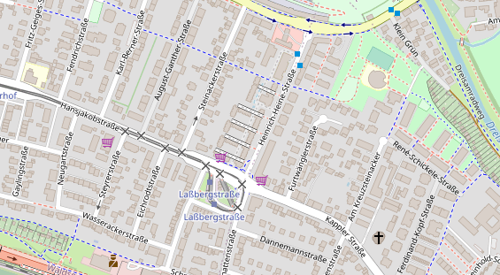 Heilpraktiker auf Satellitenbild