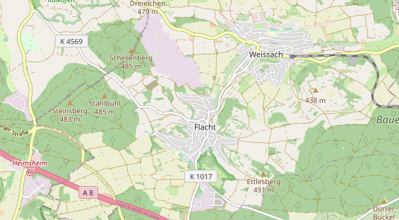 Heilpraktiker auf Karte