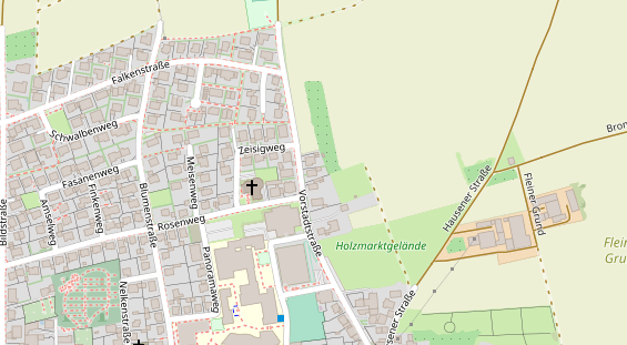 Heilpraktiker auf Satellitenbild