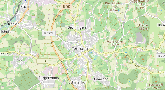 Heilpraktiker auf Karte