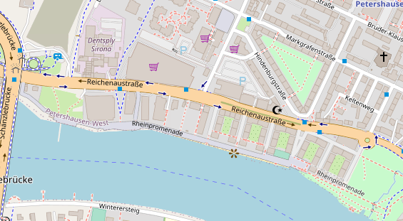 Heilpraktiker auf Satellitenbild