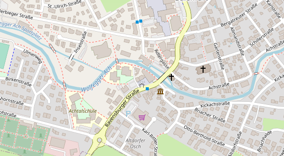 Heilpraktiker auf Satellitenbild