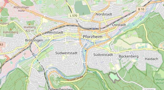 Heilpraktiker auf Karte