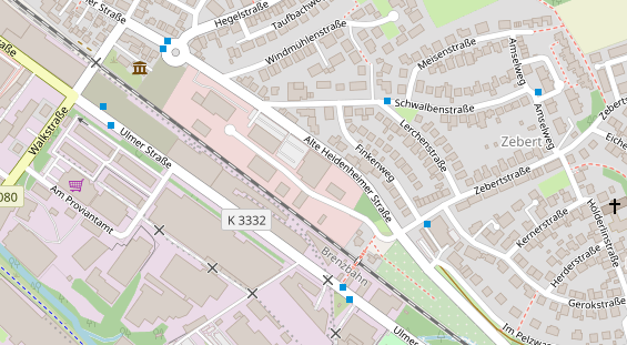 Heilpraktiker auf Satellitenbild