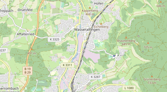 Heilpraktiker auf Karte