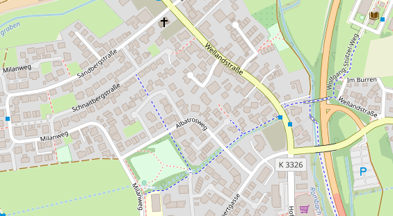 Heilpraktiker auf Satellitenbild