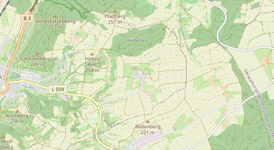 Heilpraktiker auf Karte