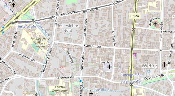 Heilpraktiker auf Satellitenbild